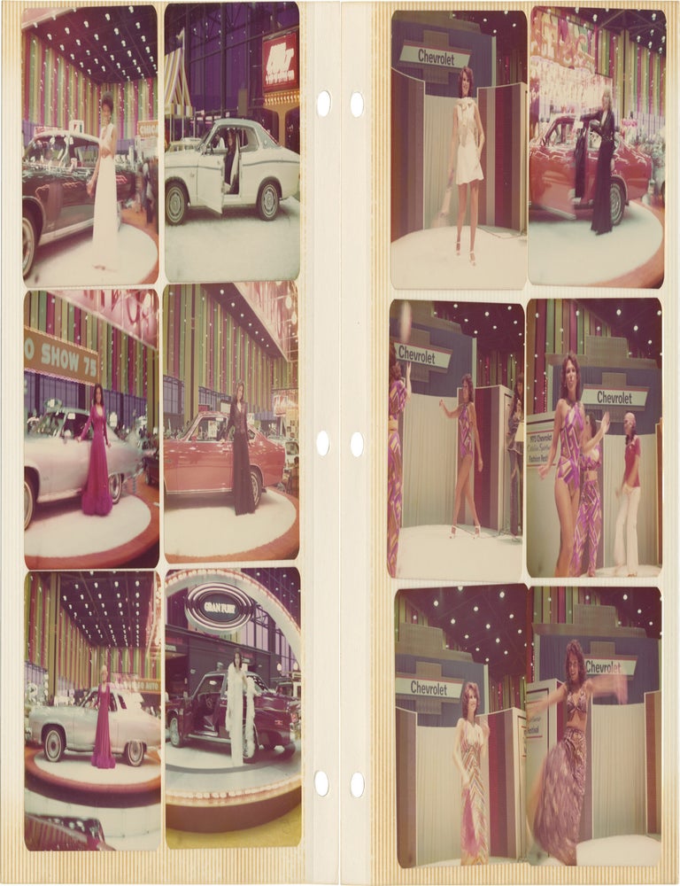 Archive of approximately 570 vernacular color photographs from the Chicago Auto Show, 1979-1990