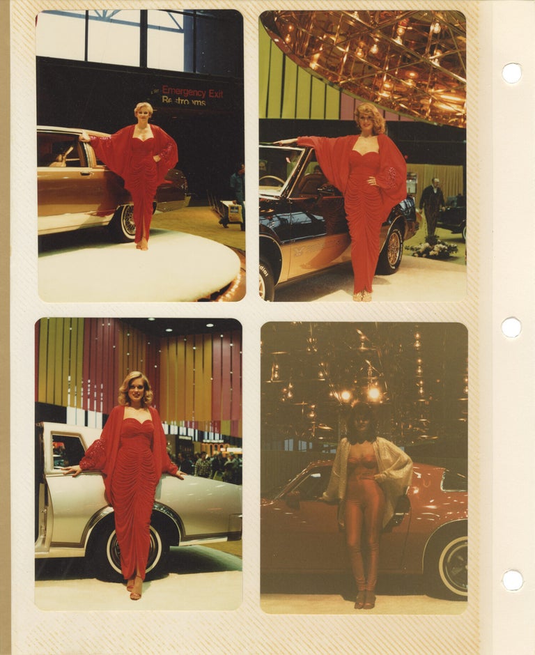 Archive of approximately 570 vernacular color photographs from the Chicago Auto Show, 1979-1990