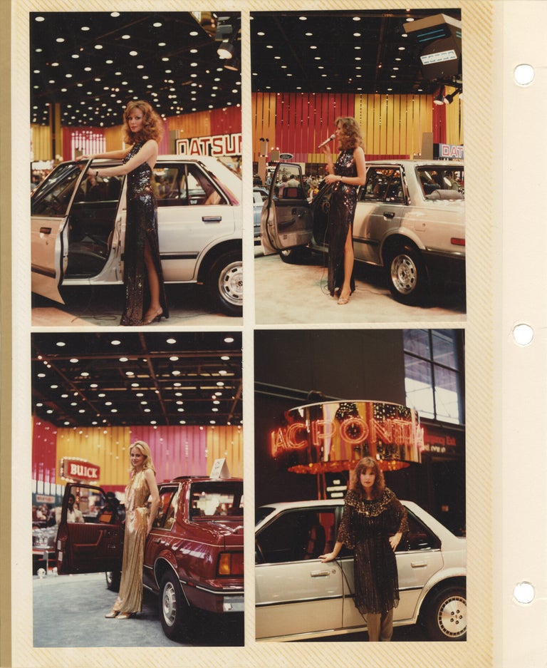 Archive of approximately 570 vernacular color photographs from the Chicago Auto Show, 1979-1990