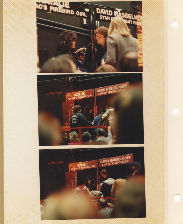 Archive of approximately 570 vernacular color photographs from the Chicago Auto Show, 1979-1990