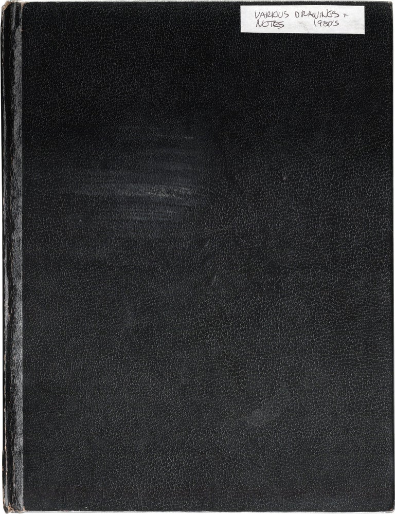 Archive of two journals, a personal handmade art book, and various notes and studies relating to Joan Brigham, circa 1984-1992