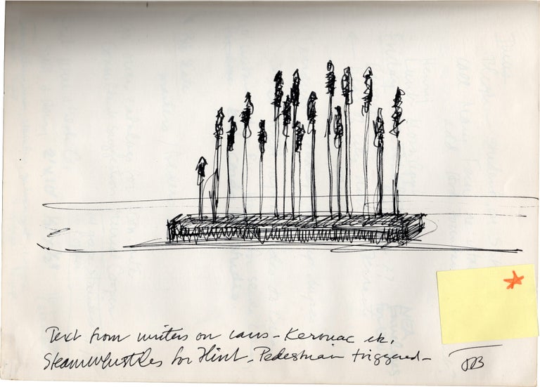 Archive of two journals, a personal handmade art book, and various notes and studies relating to Joan Brigham, circa 1984-1992