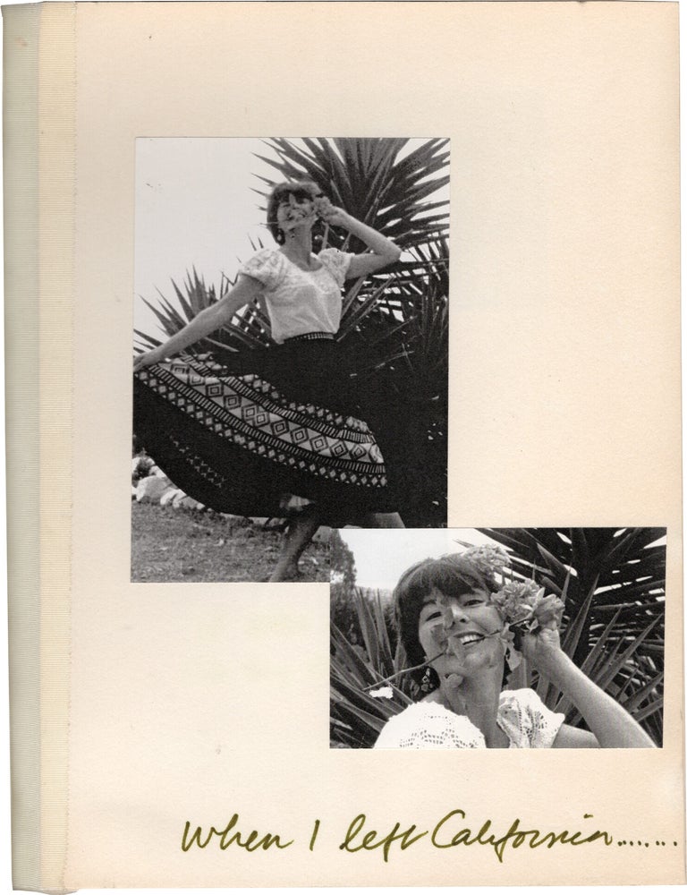 Archive of two journals, a personal handmade art book, and various notes and studies relating to Joan Brigham, circa 1984-1992