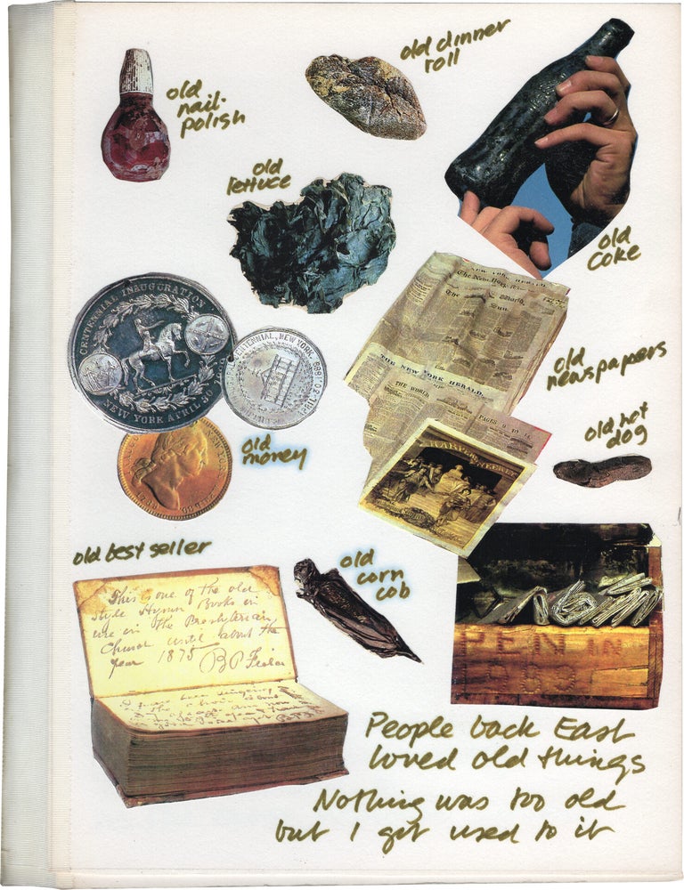 Archive of two journals, a personal handmade art book, and various notes and studies relating to Joan Brigham, circa 1984-1992