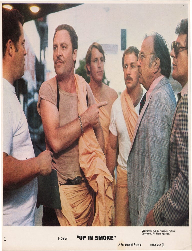 Book #168186] Up in Smoke (Original photograph from the 1978 film). Tommy Chong Cheech Marin,...