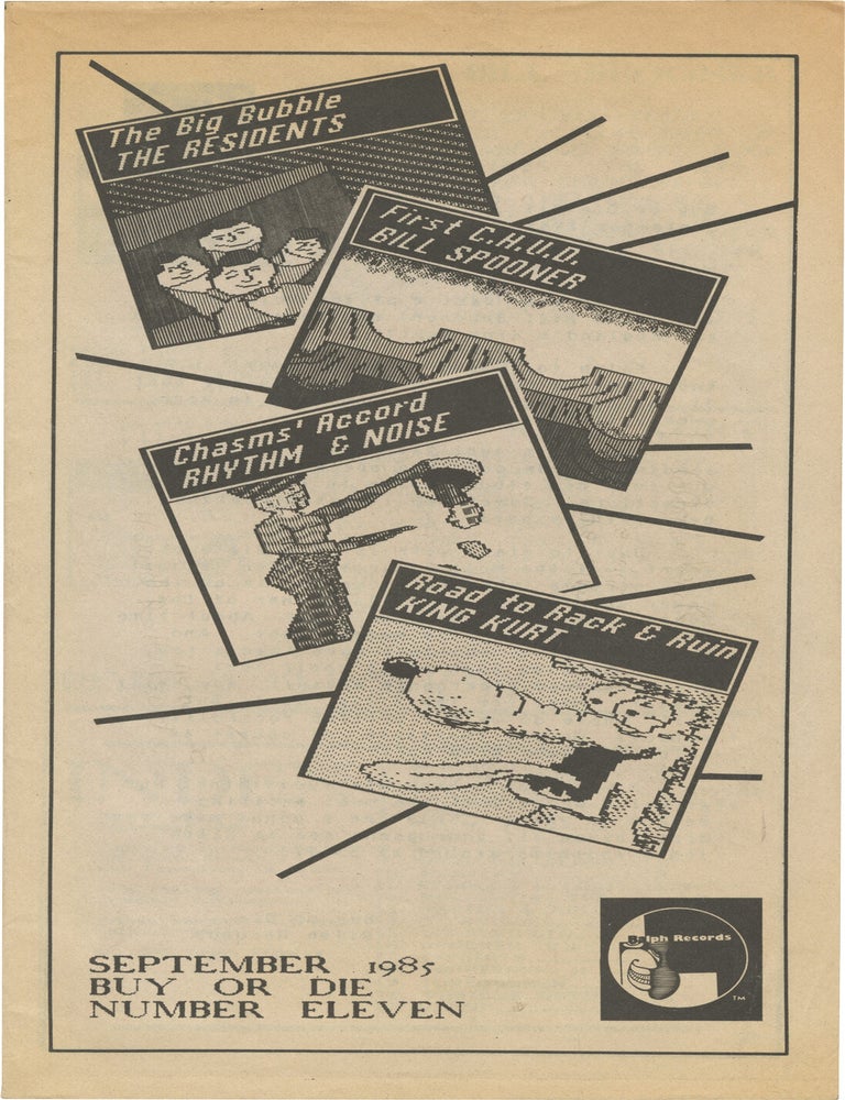 Small archive of Ralph Records promotional materials including The Residents, 1980-1989