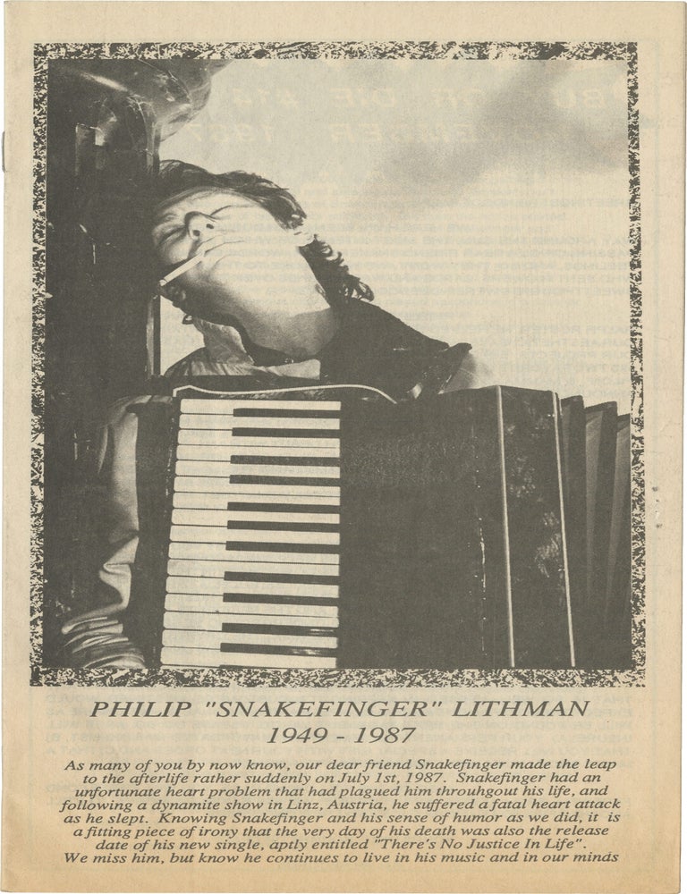 Small archive of Ralph Records promotional materials including The Residents, 1980-1989