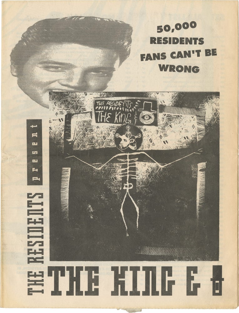 Small archive of Ralph Records promotional materials including The Residents, 1980-1989
