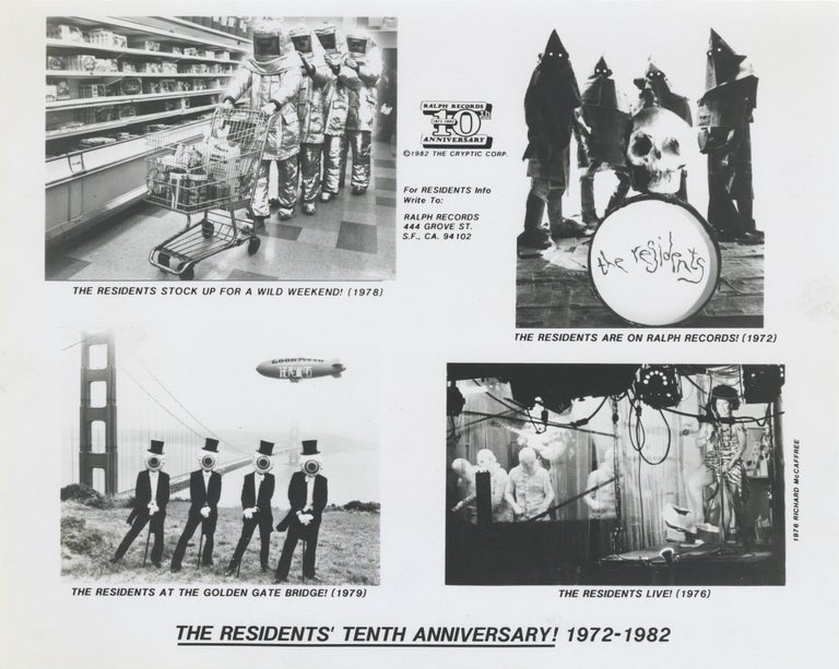 Small archive of Ralph Records promotional materials including The Residents, 1980-1989