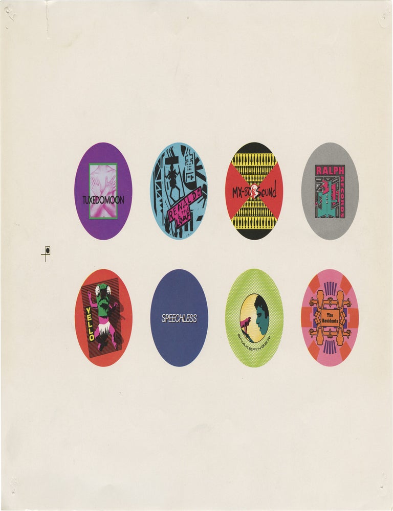 Small archive of Ralph Records promotional materials including The Residents, 1980-1989
