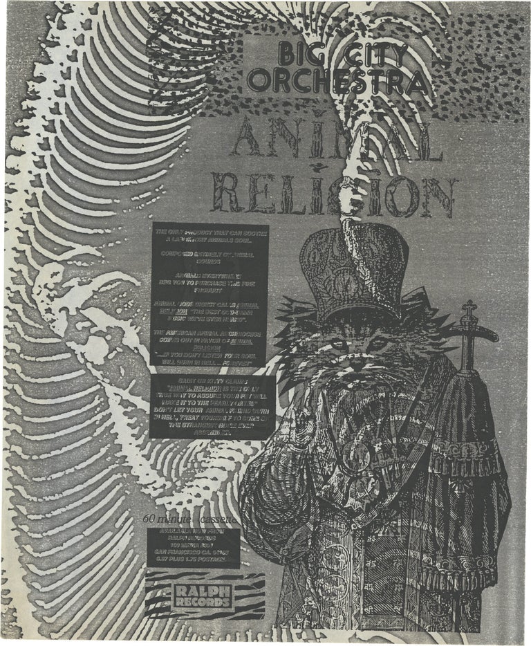 Small archive of Ralph Records promotional materials including The Residents, 1980-1989