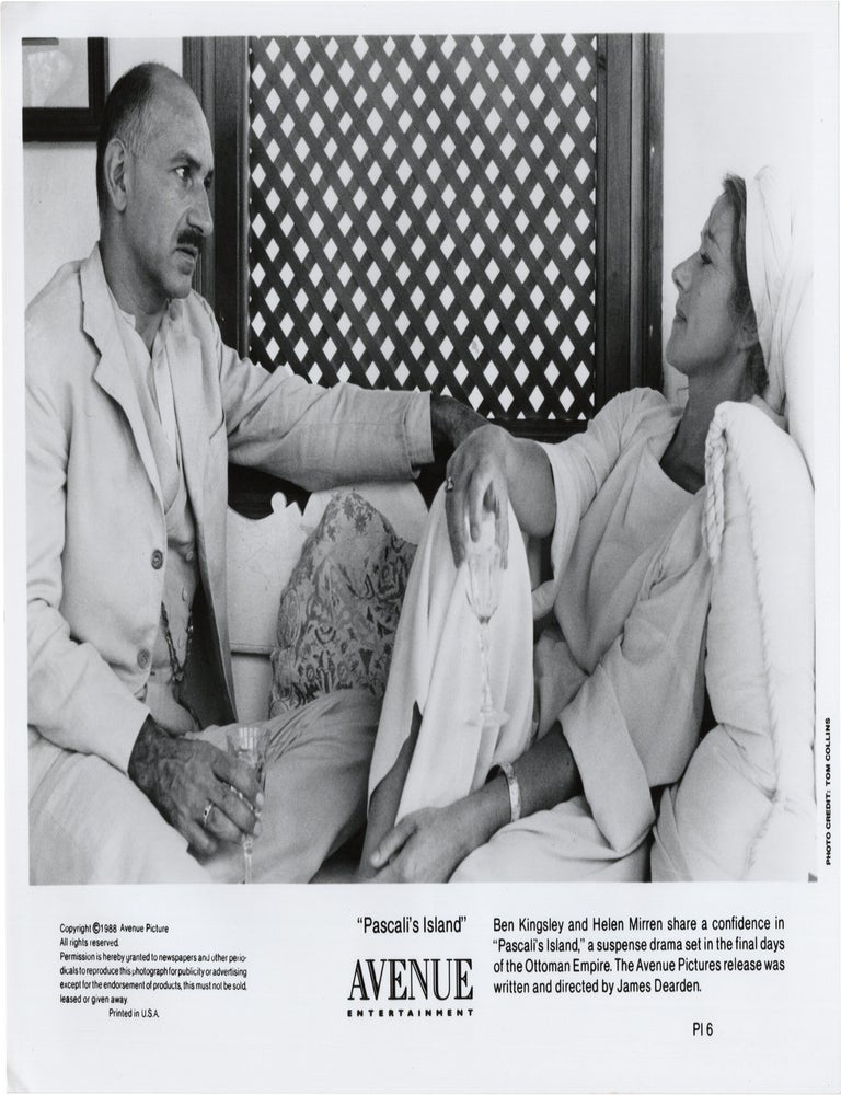 Book #168204] Pascali's Island (Original photograph from the 1988 film). Helen Mirren Ben...