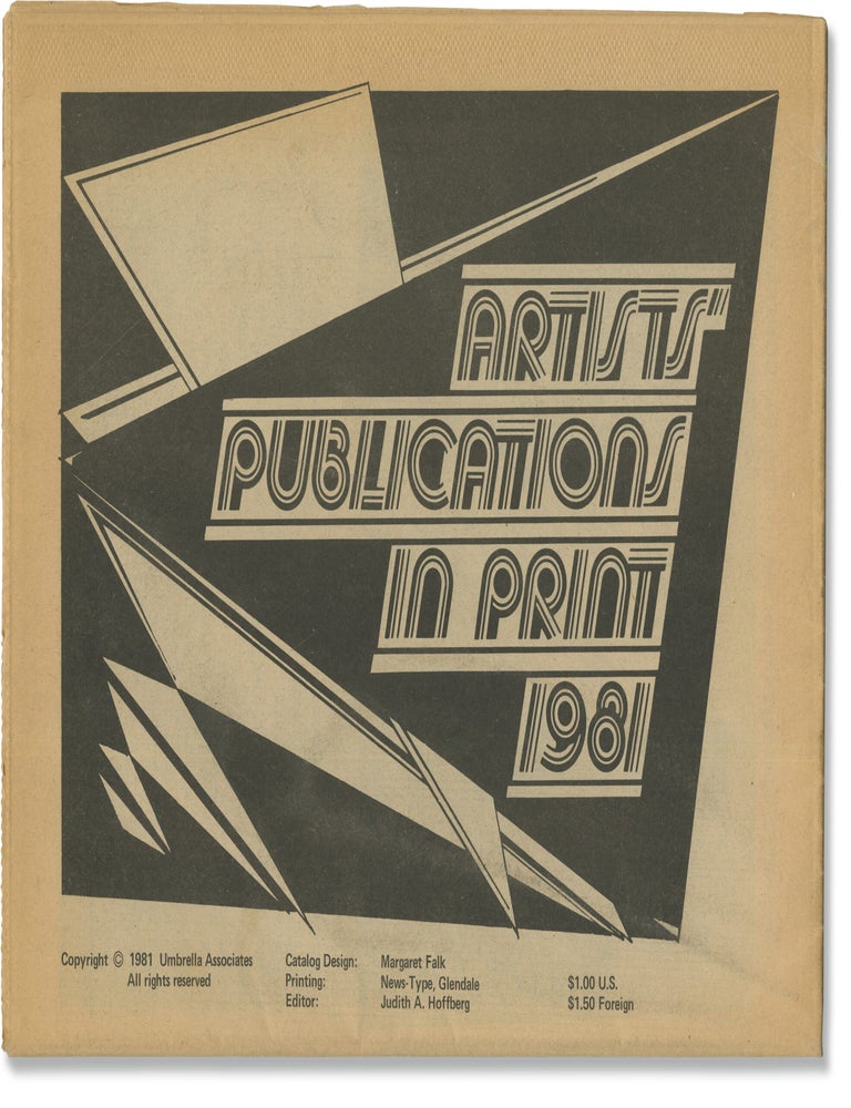 Umbrella Associates: Artists' Publications in Print: 1979-1983