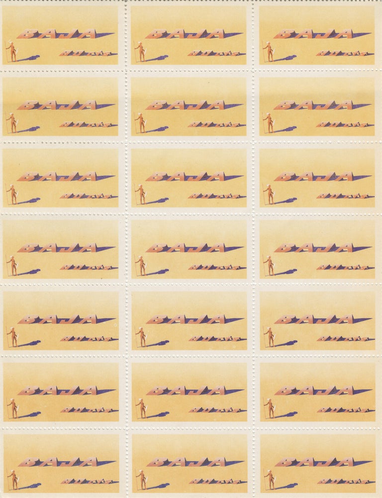 Baja (Catalog for a 1974 multimedia exhibition