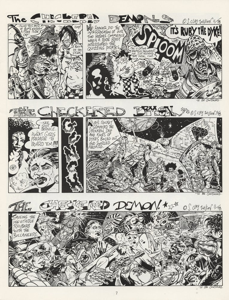 S. Clay Wilson: Selected Works