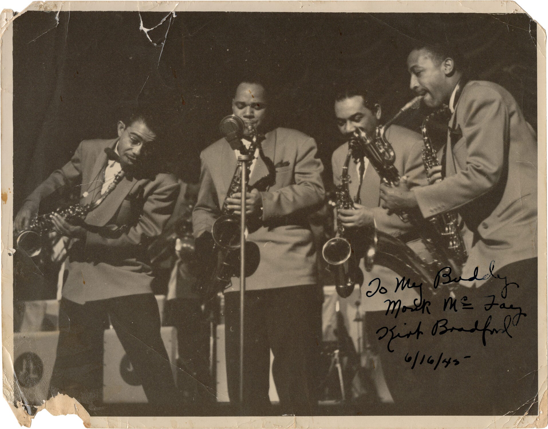 Archive of nearly 150 photographs of jazz, blues, and popular