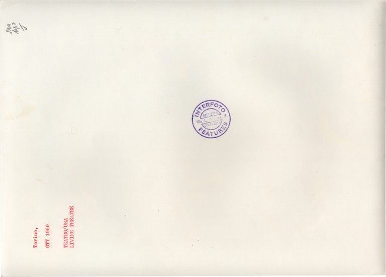 Archive of 29 original photographs of The Living Theatre, 1959-1969