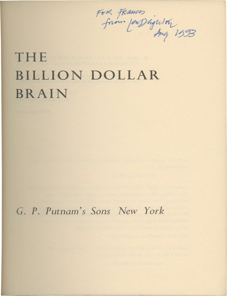 The Billion Dollar Brain