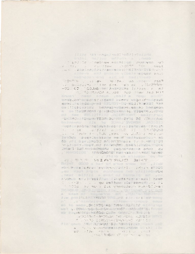 Thing-Fish: Book and Lyrics for a New Musical