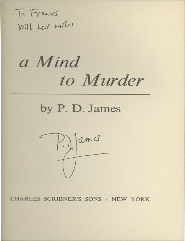A Mind to Murder