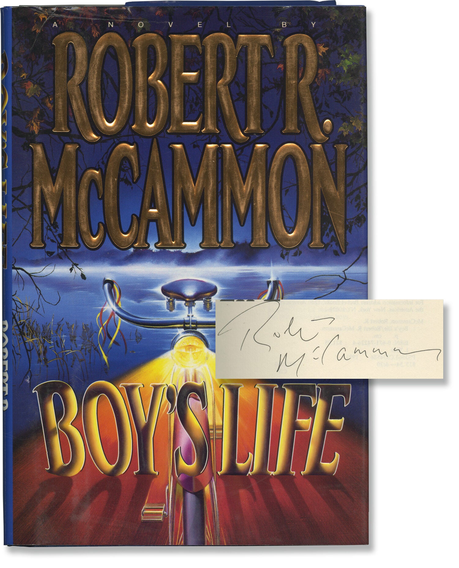 Boy's Life | Robert McCammon | First Edition