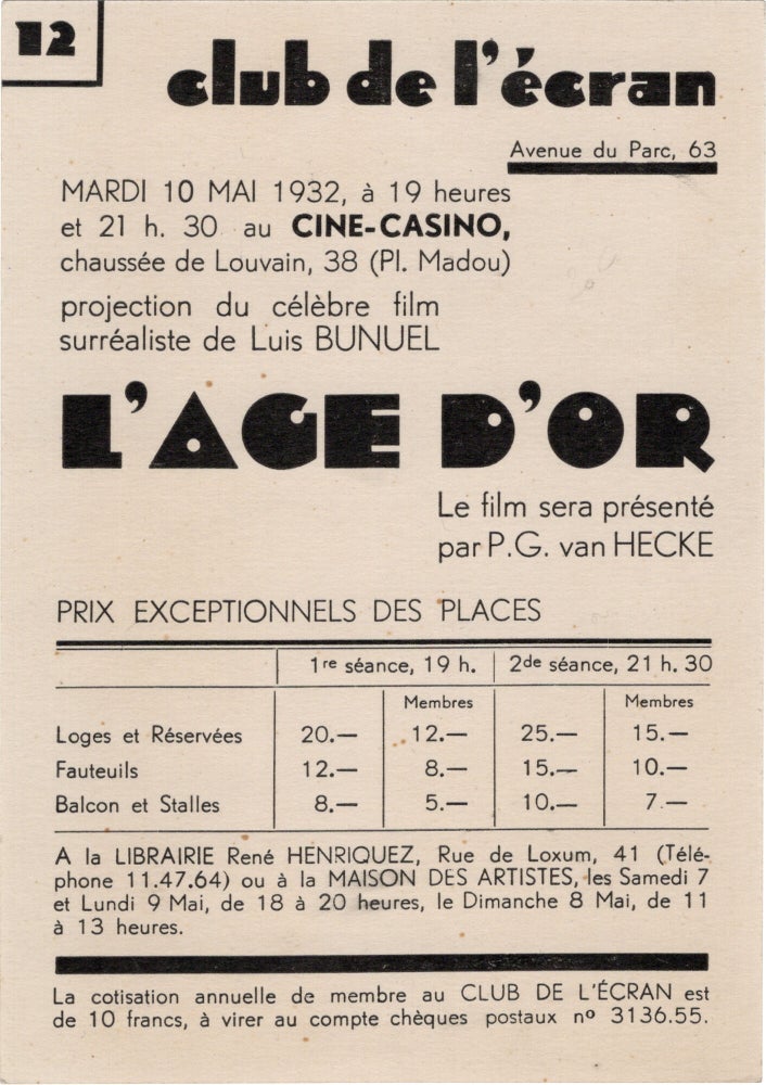 L'Age d'Or