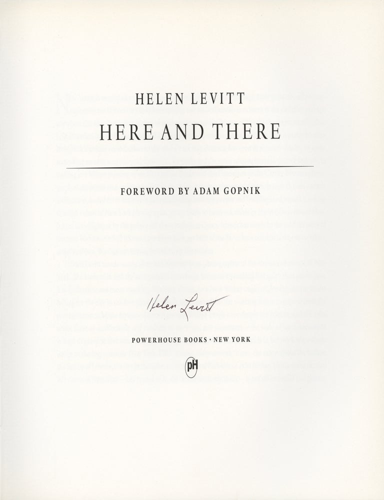 Here and There