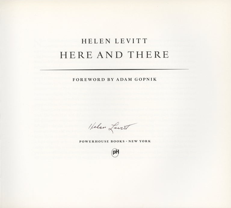 Here and There
