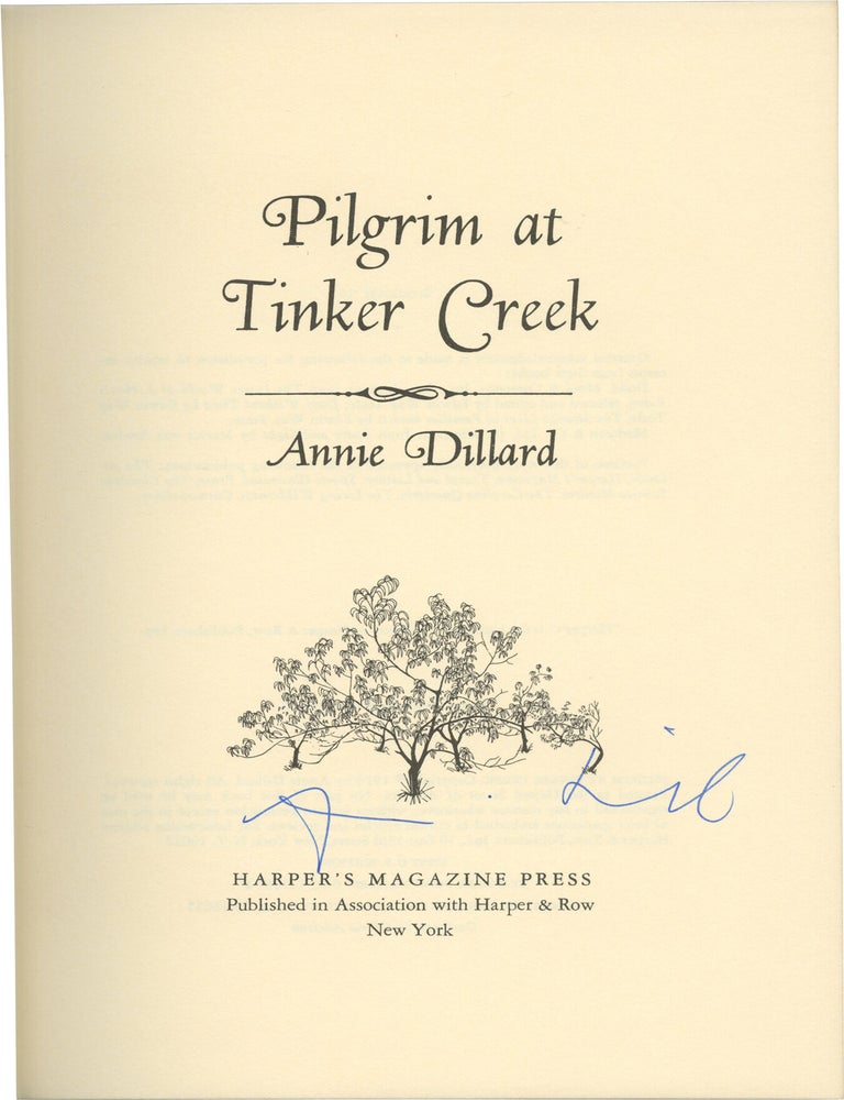 Pilgrim at Tinker Creek