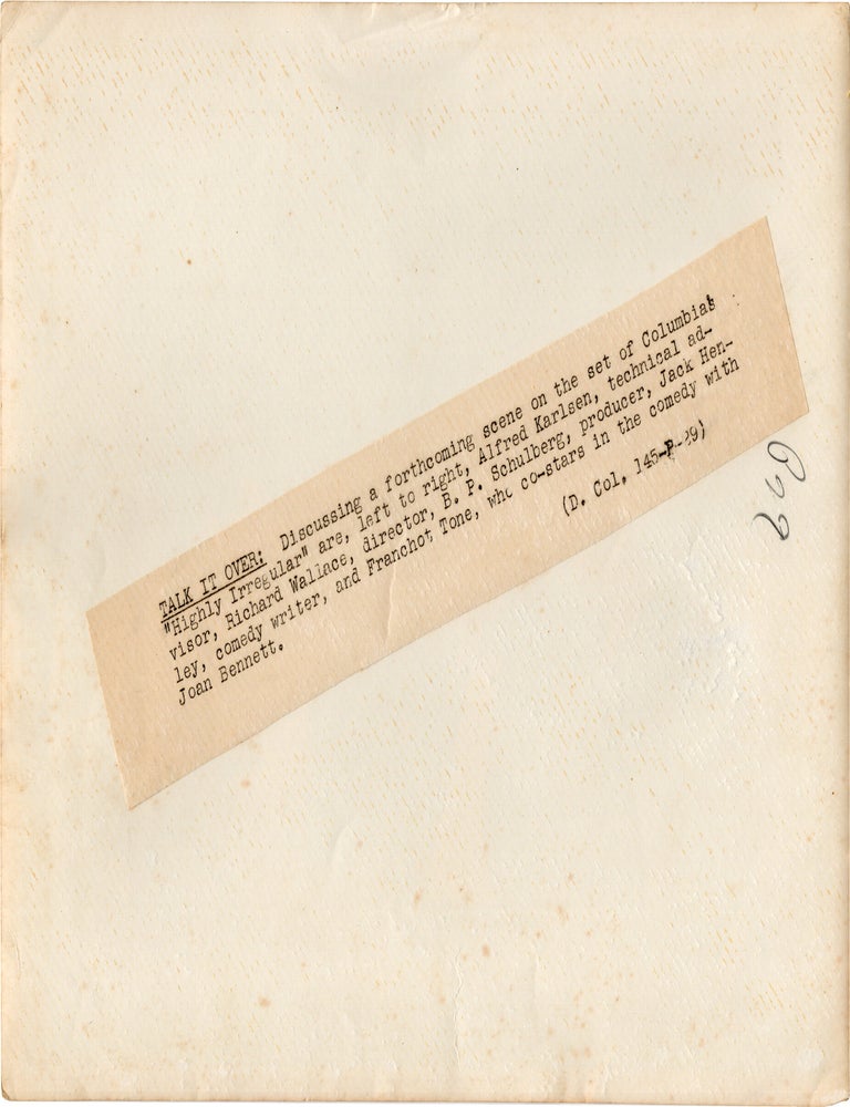 Archive of photographs belonging to screenwriter Jack Henley, circa 1920-1957