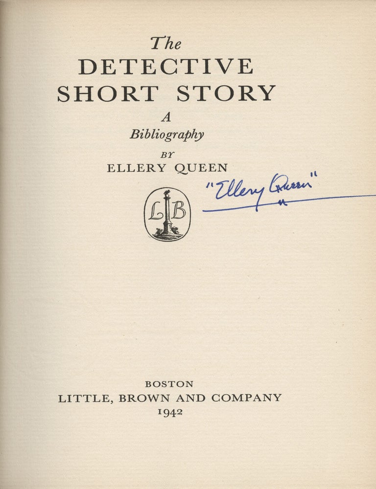 The Detective Short Story: A Bibliography