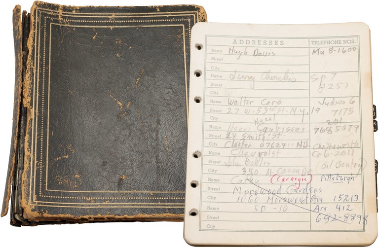 A large archive of personal paper ephemera belonging to actor Van Heflin, 1925-1971