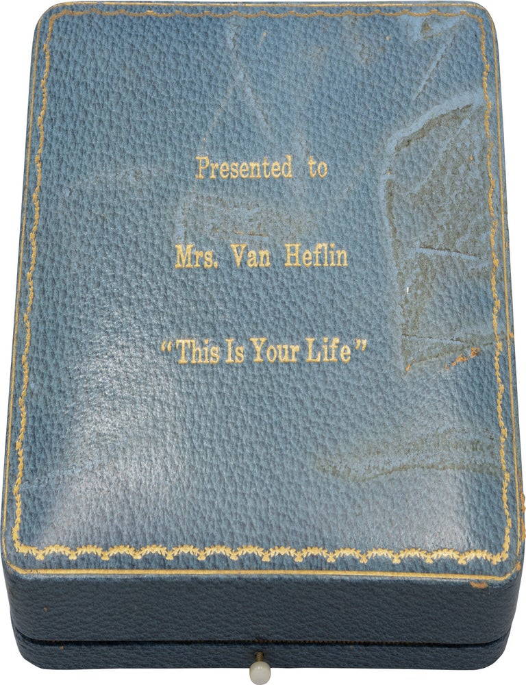 A large archive of personal paper ephemera belonging to actor Van Heflin, 1925-1971