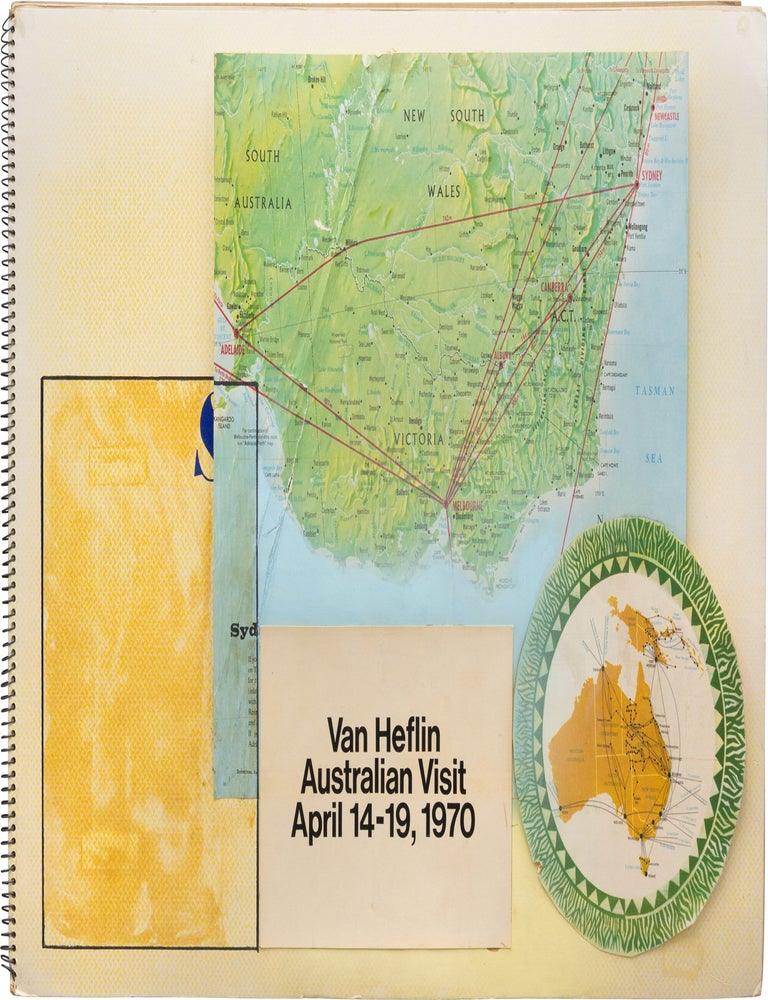 A large archive of personal paper ephemera belonging to actor Van Heflin, 1925-1971