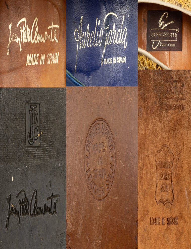 Archive of shoes and clothing belonging to Iceberg Slim, circa 1970s-1980s