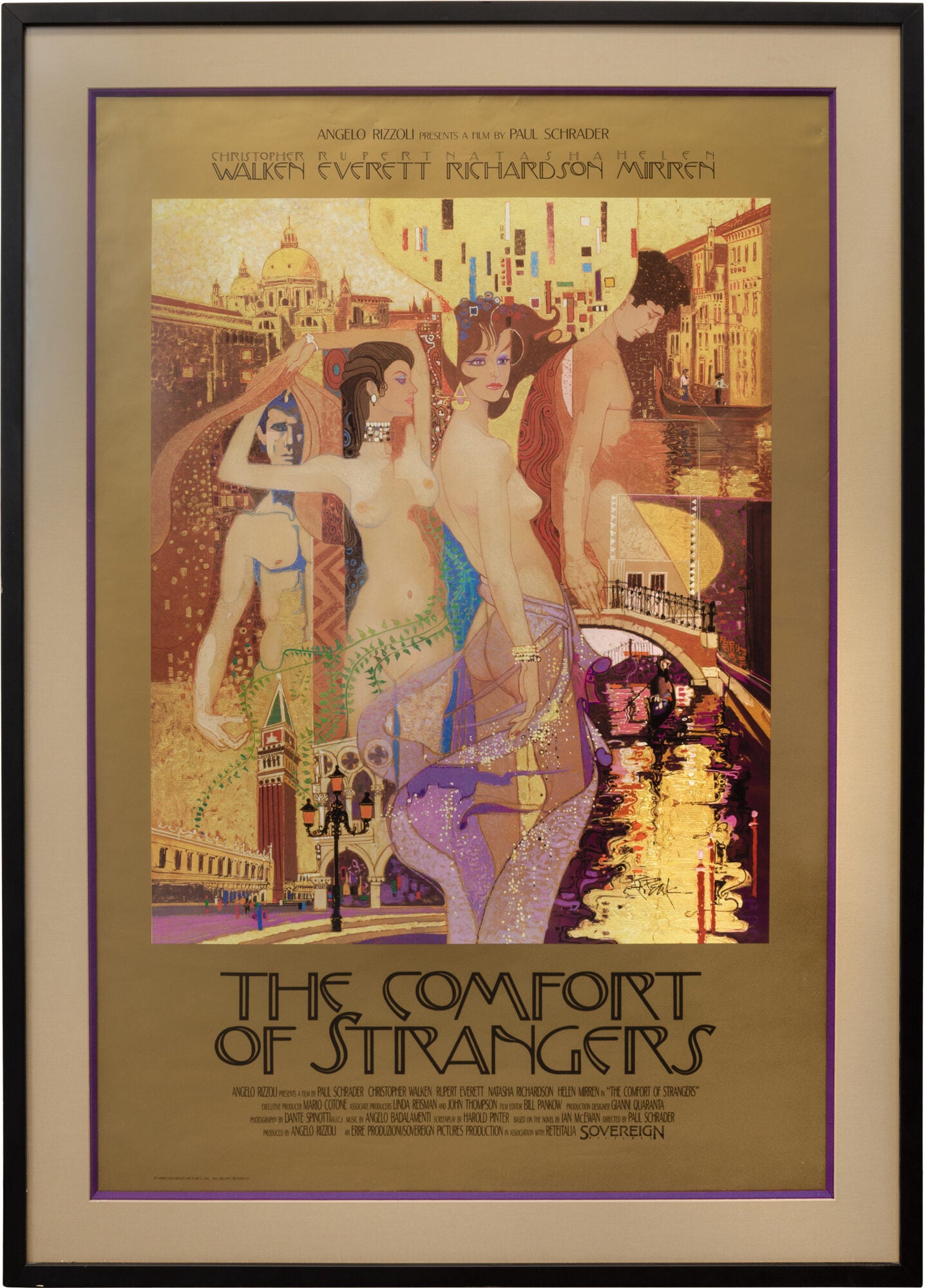 The Comfort of Strangers | Paul Schrader, Ian MacEwan, Harold