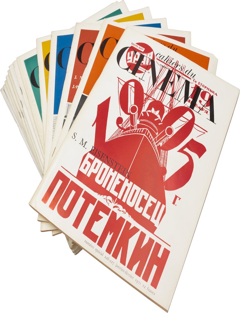 Cahiers du Cin&eacute;ma (Collection of 393 issues of the French film journal
