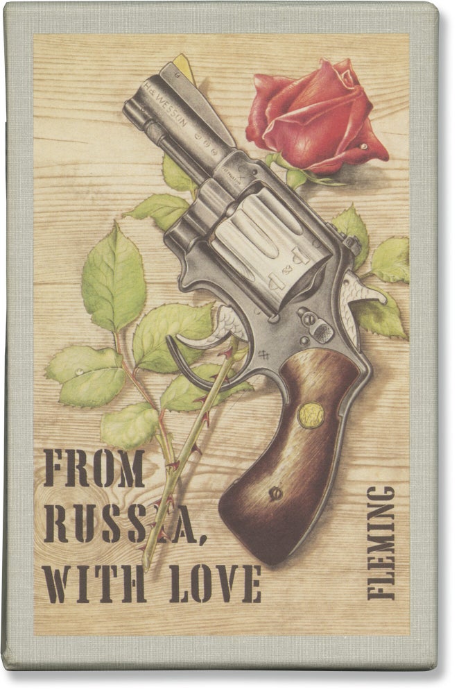 Complete facsimile set of Ian Fleming's 14 James Bond novels: You Only Live Twice; Thunderball; Dr. No; Live and Let Die; From Russia With Love; Diamonds Are Forever; Goldfinger; The Spy Who Loved Me; Moonraker; For Your Eyes Only; The Man With the Golden Gun; On Her Majesty's Secret Service; Octopussy and the Living Daylights; Casino Royale