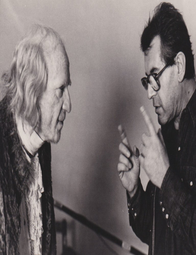 Amadeus (Original photograph of Milo Forman and F. Murray Abraham on the set of the 1984 film