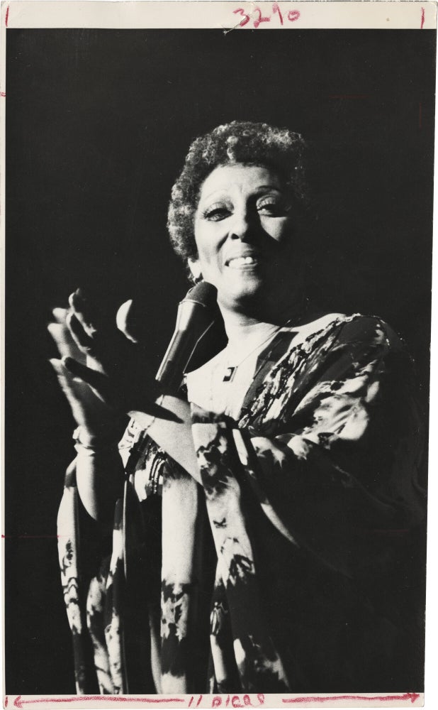 Eleven original publicity photographs of jazz vocalist Carmen McRae