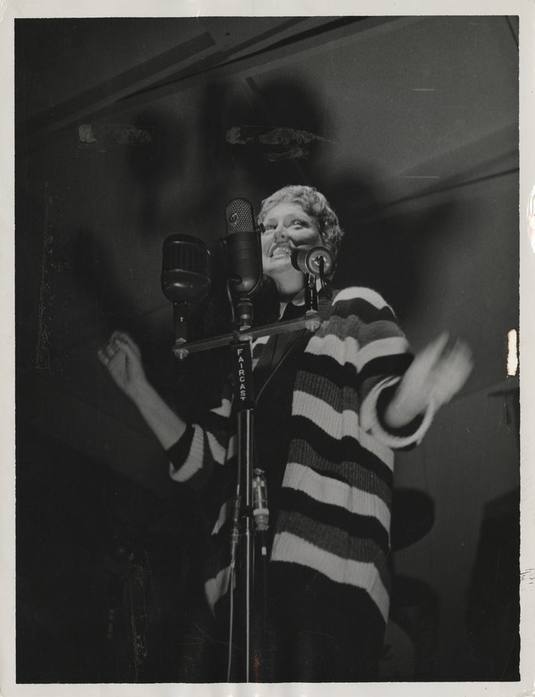 Nine original photographs of Anita O'Day, circa 1950s-1970s