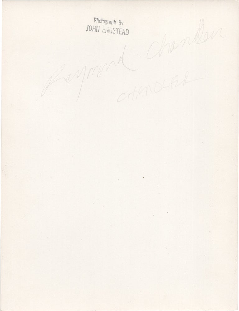 Two original double weight photographs of Raymond Chandler, 1945