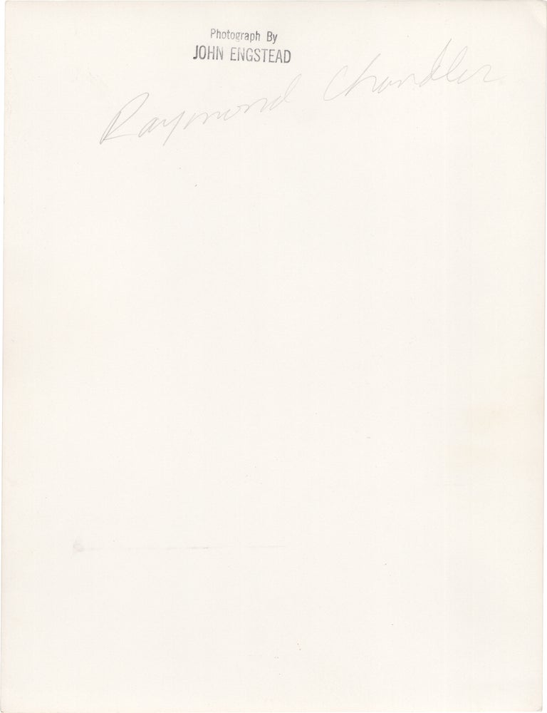 Two original double weight photographs of Raymond Chandler, 1945