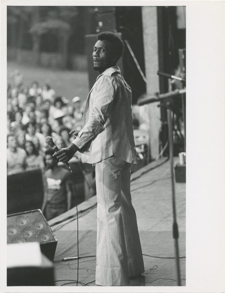 Four original photographs of Jimmy Cliff, circa 1980