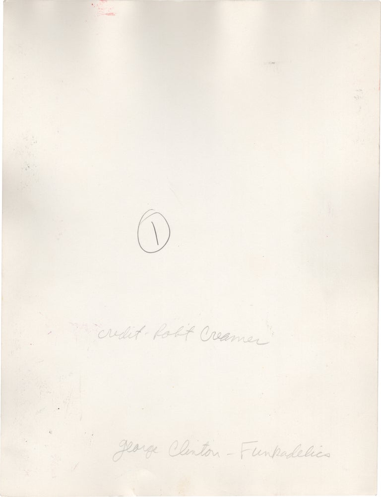 Original double weight photograph of George Clinton, circa 1970s