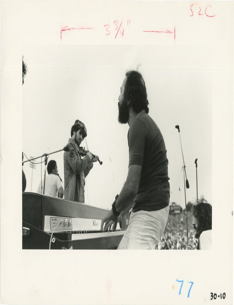 Four original photographs of Eddie Palmieri, circa 1970s