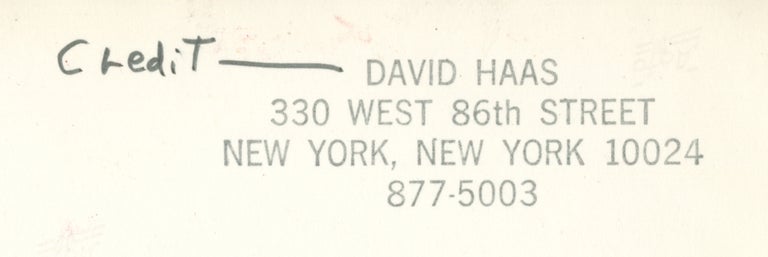 Four original photographs of Eddie Palmieri, circa 1970s