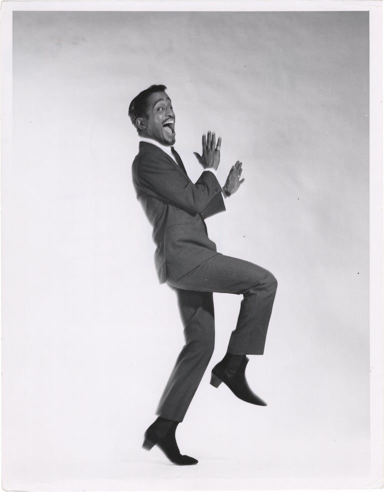 Collection of seven original publicity photographs of Sammy Davis Jr., circa 1960s