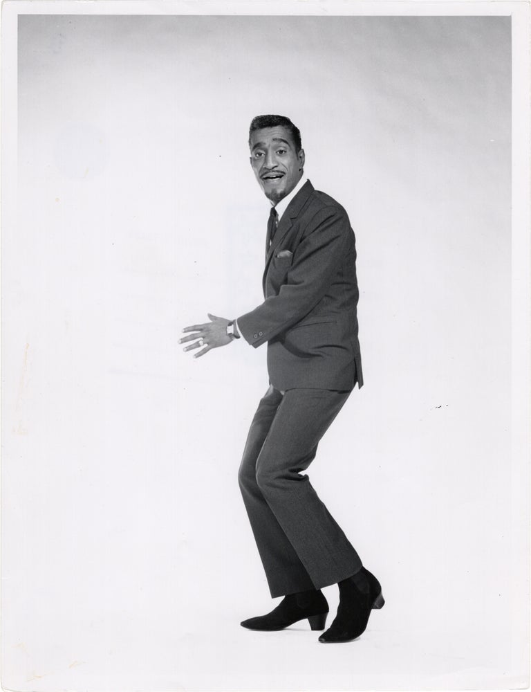 Collection of seven original publicity photographs of Sammy Davis Jr., circa 1960s