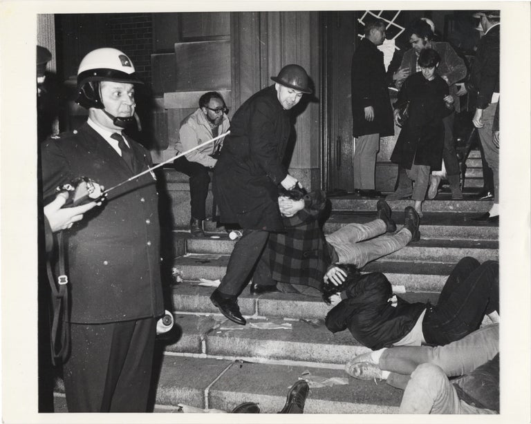 Five original photographs of anti-Vietnam War protests, 1968-circa 1971
